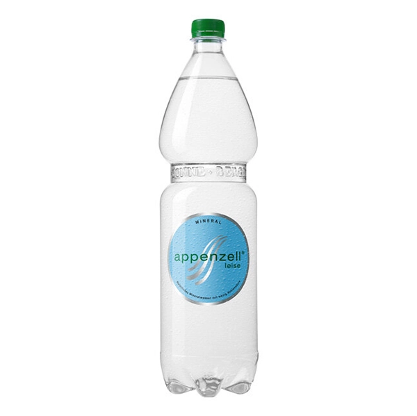Mineralwasser Appenzeller Mineral Leise EW PET 6 x 1,5 Litr