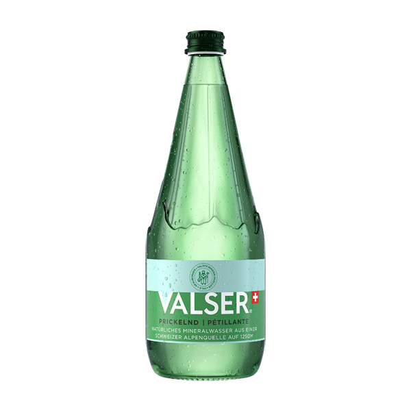 Mineralwasser Valser Prickelnd mit CO2 12 x 0,75 Liter