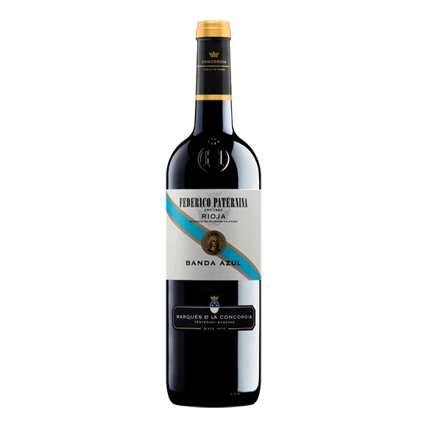 Rotwein Federico Paternina Banda Azul Rioja DOC 0,75 Liter